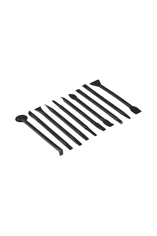 Zhltools Cep Telefonu Tablet 10 Parça Plastik Açma Aparatı Siyah