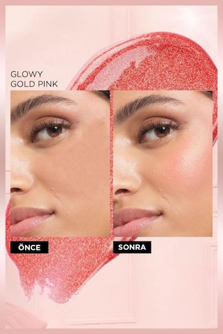L'Oréal Paris Lumi Blush Likit Allık Glowy Gold Pink