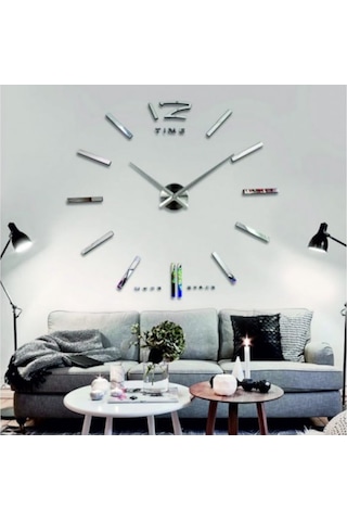 3D Modern Duvar Saati Lns0012