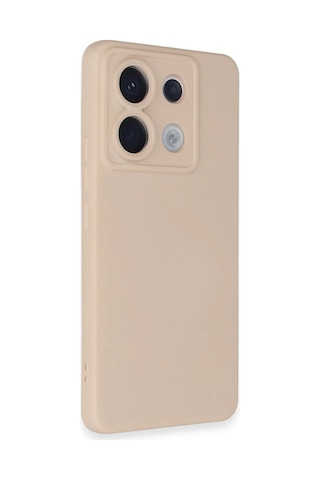 Gld-spt- Newface Xiaomi Redmi Note 13 Pro 5g Kılıf Nano İçi Kadife Silikon - Pudra