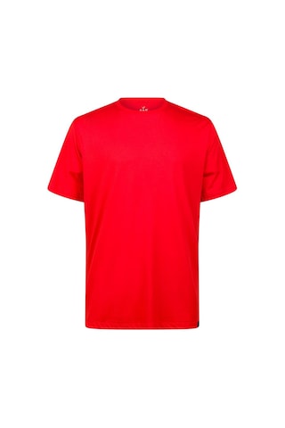 2as Axel Erkek Bisiklet Yaka T-shırt Kırmızı