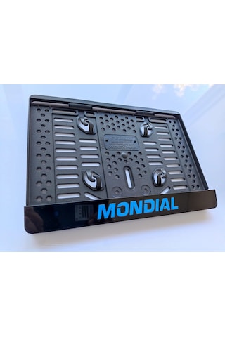 Mondıal Motorsiklet Takmatik Pleksi Plakalık