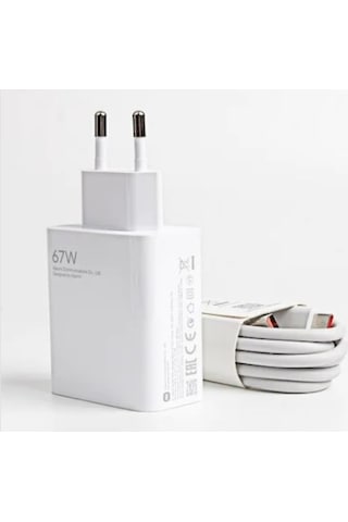 Xiaomi Redmi 67W Power Şarj Aleti Set - Fast Pd Şarj 5.0 Type-C