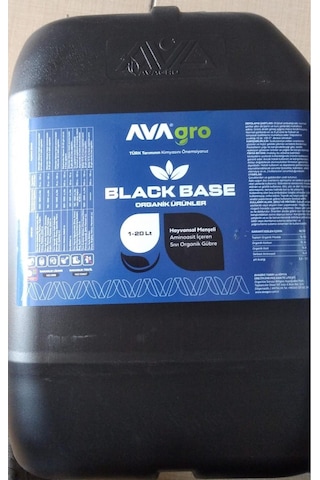 Black Base Hayvansal Aminoasit İçeren Sıvı Organik Gübre 20 Lt 20