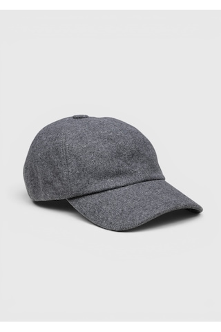 Ramsey Gri %70 Polyester ,%30 Yün Sapka