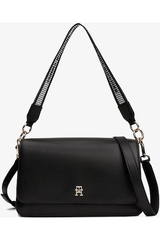 Tommy Hilfiger Kadın Omuz Çantası Aw0aw16680bds Siyah