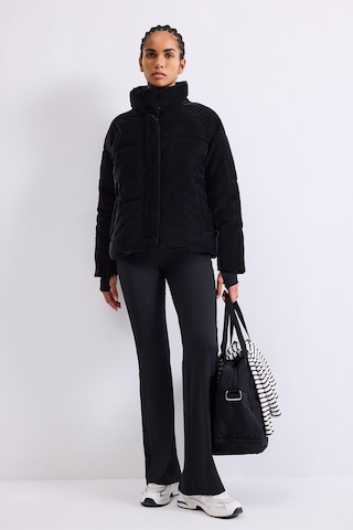 Defacto Regular Fit Dik Yaka Şişme Suni Deri Mont H1663ax26aubk81 Siyah-bk81