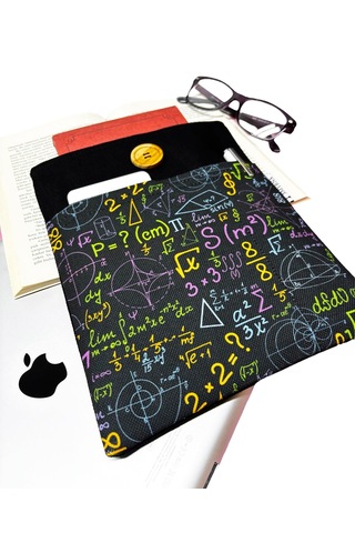 Kitap Kılıfı / Tablet Kılıfı / Çok Amaçlı Kılıf Matematik,formül Siyah