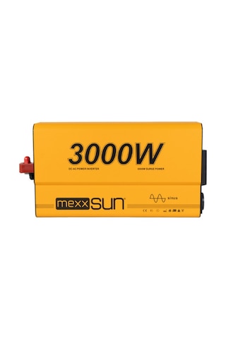 Mexxsun 24v Volt-3000w Watt Tam Sinüs İnverter 220v Çevirici