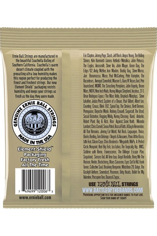 Ernie Ball 2006 Earthwood 80/20 Bronze Extra Light Akustik Gitar Teli (10-50)