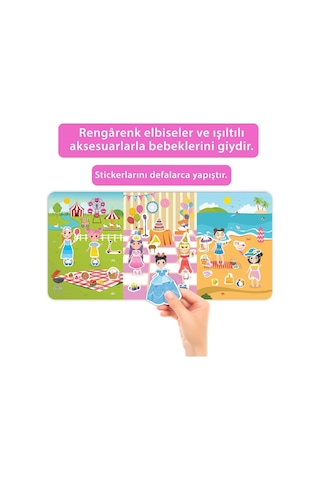 Tükenmeyen Jöle Sticker Bebek Giydirme