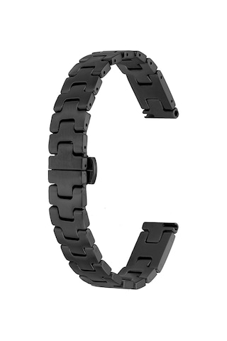 Watch 10 42mm Mkst Krd-150 Metal Kordon Strap Kayış - Siyah