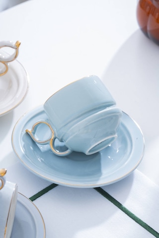 Acar Lara 6 Kişilik Kahve Fincan Takımı - 90 Ml Renkli