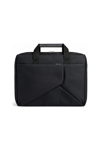 Microcase Honor Pad 10 12.1 İnch Tablet Apple Uyumlu Macbook Laptop Çantası 2 Bölmeli Siyah Al5559 Laptop Çantası