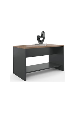 Luna Orta Sehpa - Antrasit - Atlas Çam