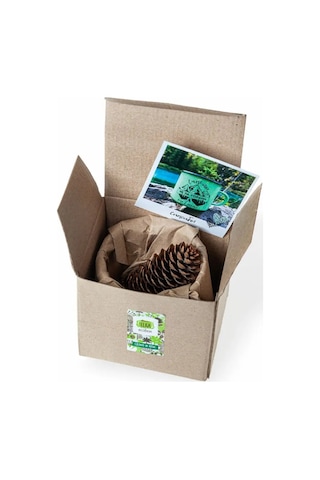 Elka Emaye Baskılı Kamp Kupası Mutluluk Yakında Emaye Baskılı Kamp Kupası. Üzerinde "mutluluk Çok Uzak Değil" Yazısı Deniz Dalgası