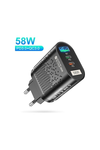 Uslion Pd 58w Usb + Type-c Hızlı Şarj Başlığı