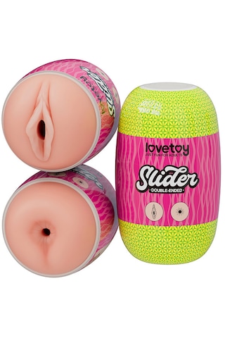Lovetoy Slider Double-ended Arka Ve Vajina Mastürbator
