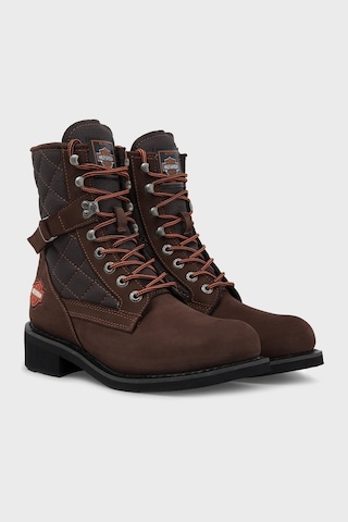 Harley Davidson New Worker Erkek Kahverengi Nubuk Bot