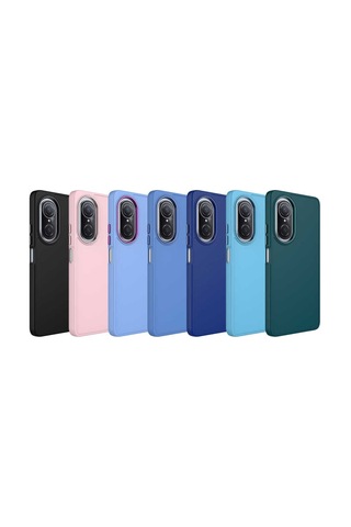 Huawei Nova 9 Se Kilif Metal Çerçeve Lansman Silikon Kapak 563257344