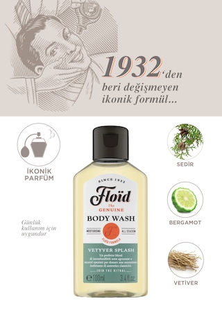Floïd Erkek Duş Jeli 2 Li Set Vetiver& Citrus Spectre 100 Ml Akdeniz Bitkileri