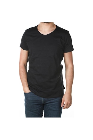 Bad Bear V Neck T Shırt Nıght Erkek T Shirt 001