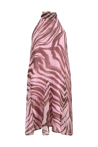 Jack & Jones Kadin Halter Yaka Mini Elbise - Emilia - 12295704 Prism Pink