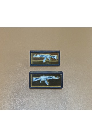 Amblem 3d Keleş Dikdörtgen 6mm Vidalı