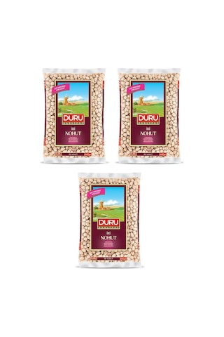 Duru İri Nohut 3 x 1 KG