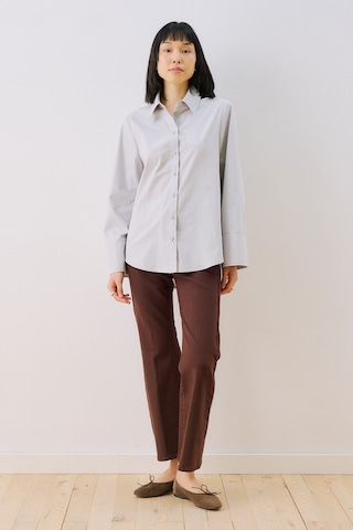 Manuka Geniş Manşetli Poplin Gömlek Mavi Ss26gml00015-22