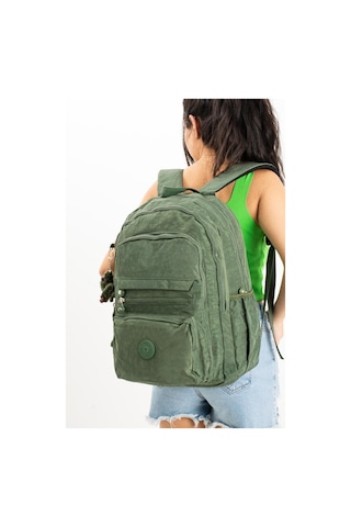 Baginn Unisex Sırt Çantası Hafif Yağmur Geçirmez Klinkır Kumaş Laptop Bölmeli Seyahat Çantası 43 30 Cm 001