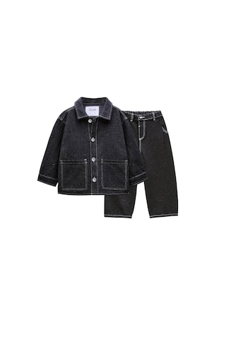 Baby Lory Kids Store Unisex Çocuk Yıldız Desenli Takım Siyah Baby Lory Kids Store Unisex Çocuk Yıldız Desenli Takım Siyah