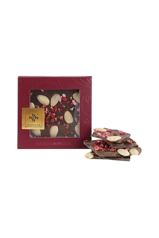 Çilek-badem Çikolata Rüyası Sütlü Tablet Çikolata 80g