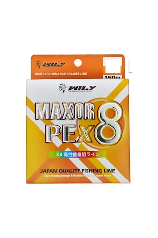 Wily Maxor X8 Pe 0,3 Aging 150mt Pembe İp Misina - Standart