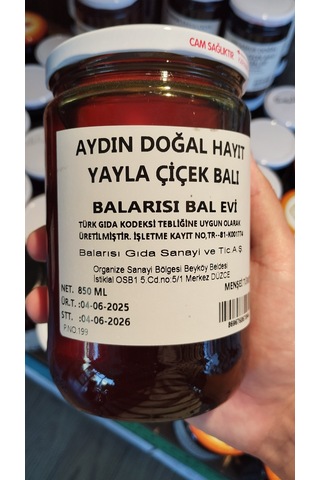 Hayıt Balı 850g Doğal Aromatik Bal Katkısız