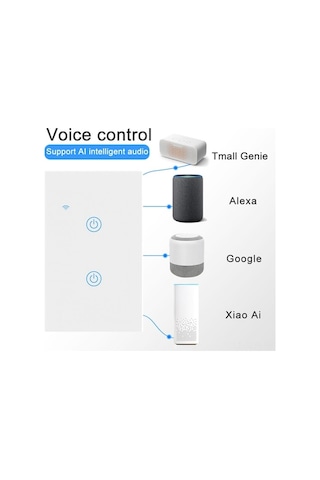 Xianwen Geeroyoo Akıllı Dokunmatik Anahtar - Tuya Uyumlu Wifi