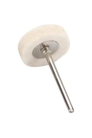 Yaleker 10'lu Felt Polishing Disk Seti - 3mm Uç, Metal/plastik Taşlama, Aynalı Parlaklık, Matkap Ve Roter Araçlar İçin