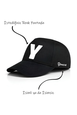 Ogc Y Harfi Unisex Şapka Siyah