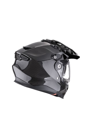 Scorpion Adf-9000 Air Carbon Kapalı Motosiklet Kaskı Siyah Siyah