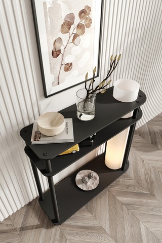 Caprio Dresuar Siyah Lambader Şapka Rengi