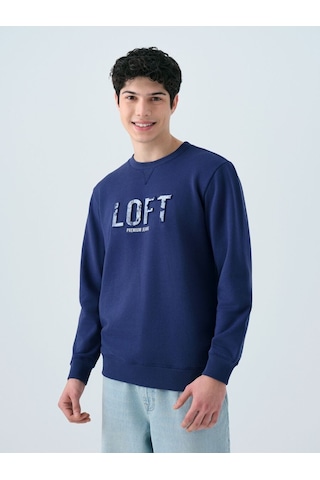 LOFT Regular Fit Erkek Sweatshirt Lf2039946 Q1.v1 Lacivert