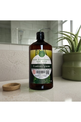 Fantomamour Aloe Vera Suyu & %99.8 Saflıkta & Aloe Vera Jeli 1 L