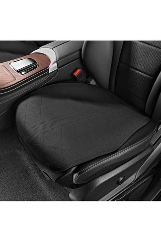 Novahub Araba Yastığı, Nefes Alabilir, Dört Mevsim Siyah Ön Yastık Ön Yastık Siyah