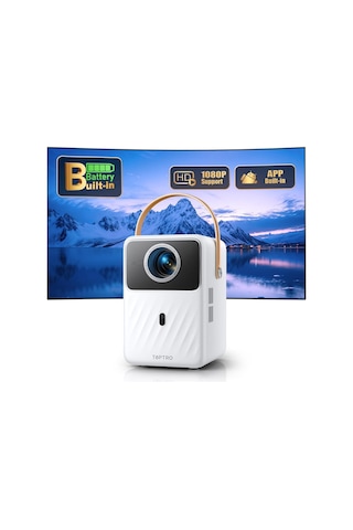 1080p Full Hd Mini Projektör,taşınabilir Ev Sineması
