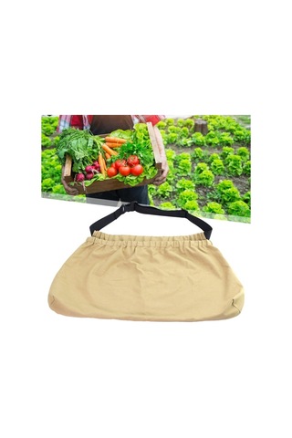 Dinosaurs Hasat Önlük Toplama Depolama Cepler Çanta Sebze Meyve Yumurta Kahverengi Altın