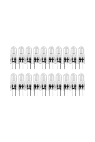 20 Adet G4 Halojen Ampul,20w 12v Halojen Ampul