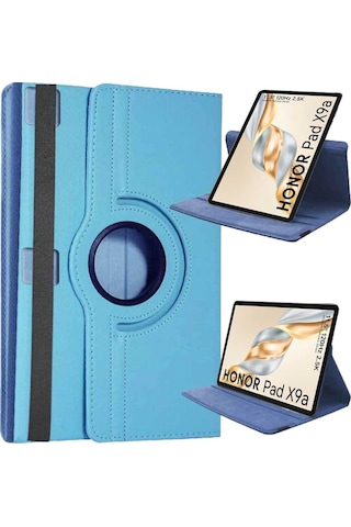 Honor Pad X9a Uyumlu Döner Standlı Tablet Kılıfı Dönerli Kılıf