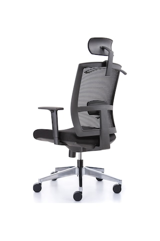 Rapido Rapido Fileli, Başlıklı Ergonomik Yönetici Koltuğu, D227 B Al