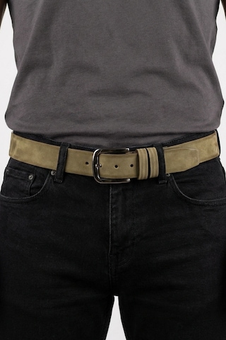 Onz Hakiki Deri Erkek Spor Kemer - Kot Ve Jeans Pantolon Uyumlu 4.5 Cm Açık Mint Yeşili
