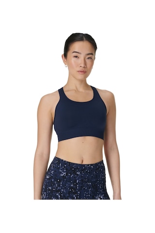 Sweaty Betty Sweaty Betty Stamina Seamless Sports Bra Kadın Mavi Fitness Bra 1599 Mavi